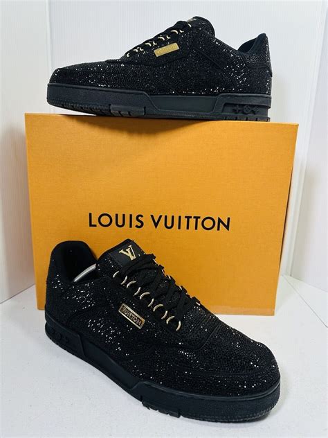 crystal louis vuitton shoes|louis vuitton rhinestone shoes.